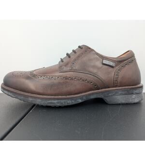 Pikolinos Brown Leather Wingtip Oxford Shoes Men’s 40 Lace-Up Comfort Timeless